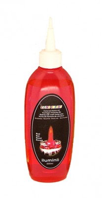 Tuinspecials Sfeerverlichting Kaarsolie 200 ml rood  (ILUKAARSOLIE200MLROOD)